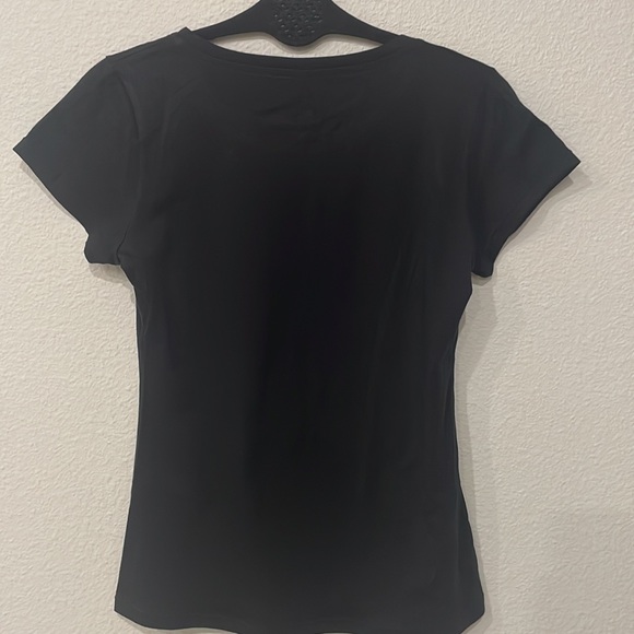 Camisa en algodón color negro “SOY TU PAZ” talla S - Picture 3 of 3